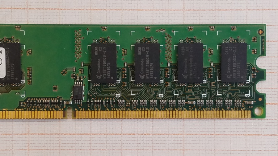 165-490-001 DDR2 DIMM Qimonda HYS64T128000EU-2.5-C2 #3