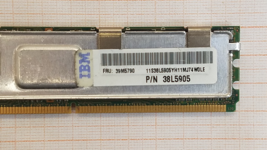 165-496-001 DDR2 FB-DIMM IBM 38L5905 #2