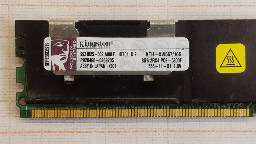 165-499-001 DDR2 FB-DIMM KINGSTON KTH-XW667/16G #2