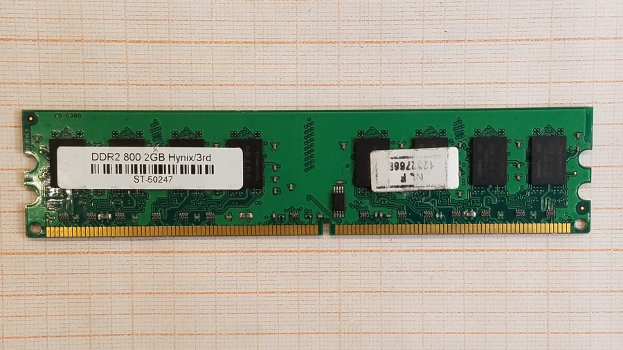 165-501-001 DDR2 DIMM HYNIX DDR2 800 2GB #1