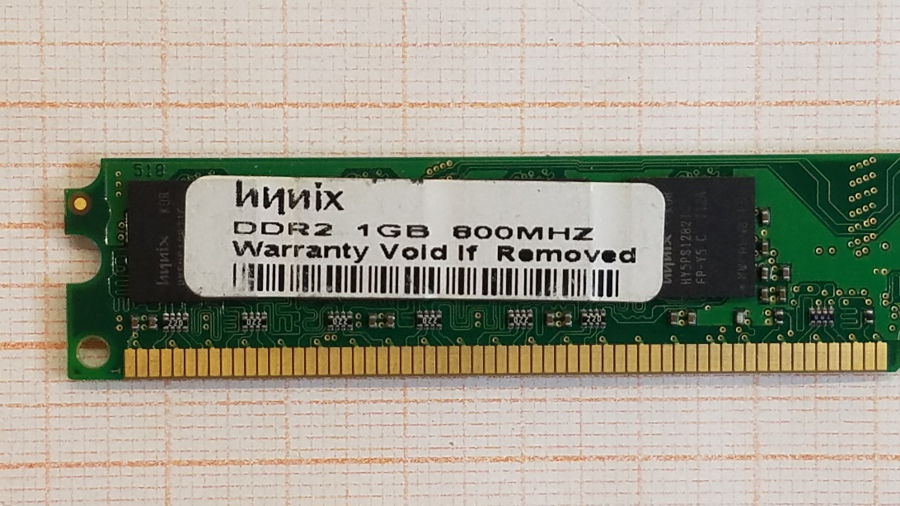 165-502-001 DDR2 DIMM HYNIX DDR2 1GB 800MHZ #2