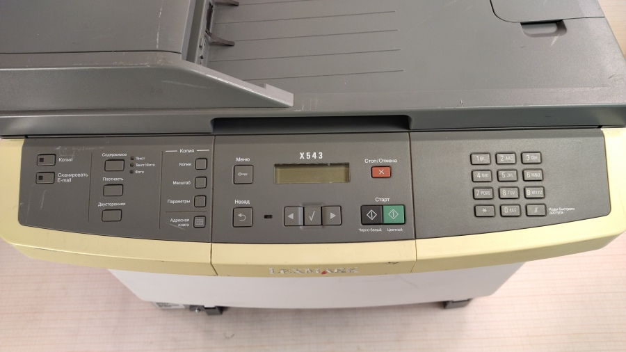 142-012-001 МФУ Lexmark X543dn #7