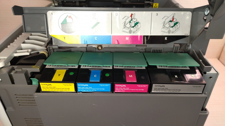 142-012-001 МФУ Lexmark X543dn #12