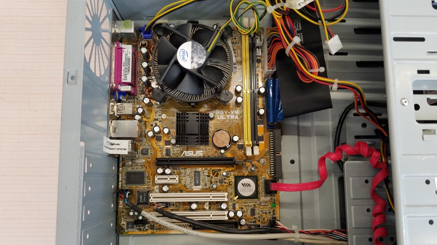 147-058-001 Системный блок ASUS P5V-VM ULTRA #10