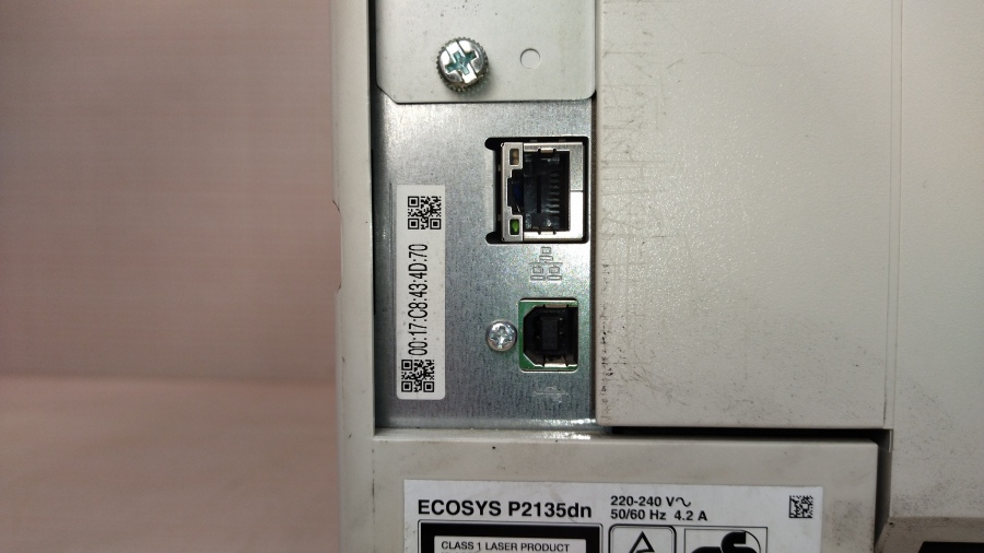 137-004-002 Принтер KYOCERA ECOSYS P2135dn #16