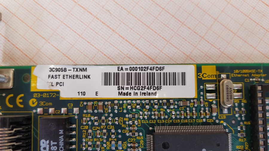 111-158-001 Сетевая карта 3COM 3C905B-TXNM #3