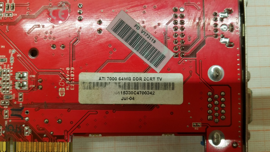 157-024-001 VGA ATi Radeon VE 7000 #4