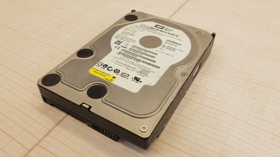 154-012-001 HDD 3.5" SATA Western Digital Caviar SE WD5000AAJS #1