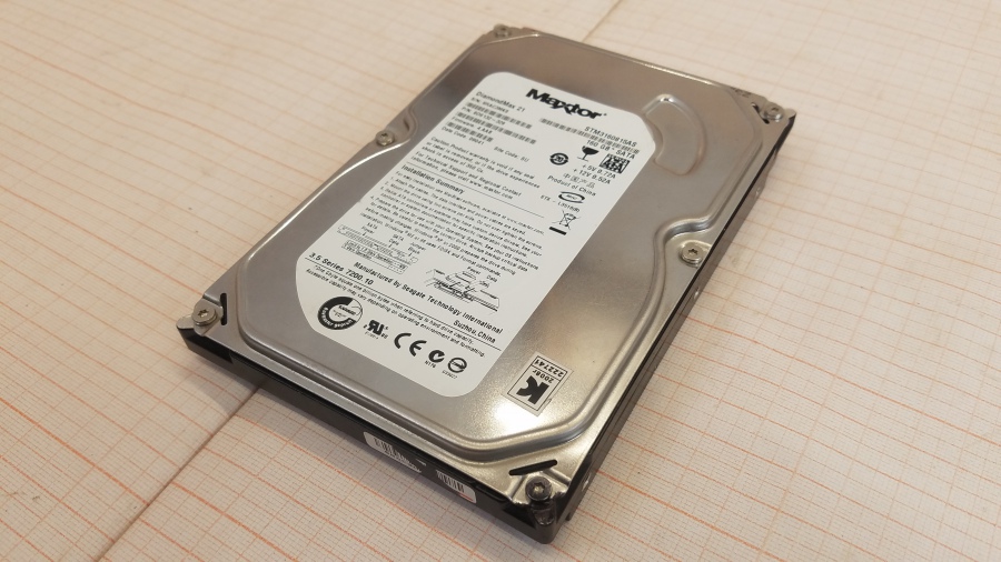 165-291-002 HDD 3.5" SATA MAXTOR DiamondMax 21 STM3160815AS #1