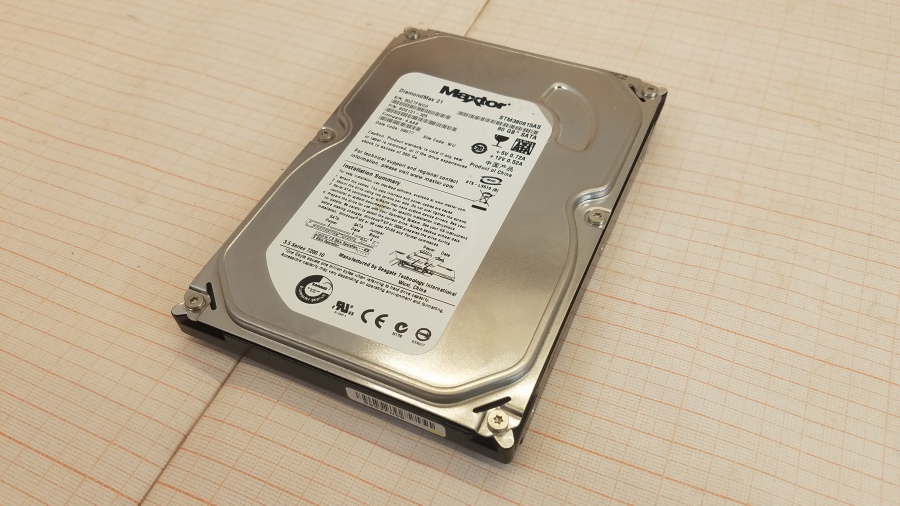 165-526-001 HDD 3.5" SATA MAXTOR DiamondMax 21 STM380815AS #1