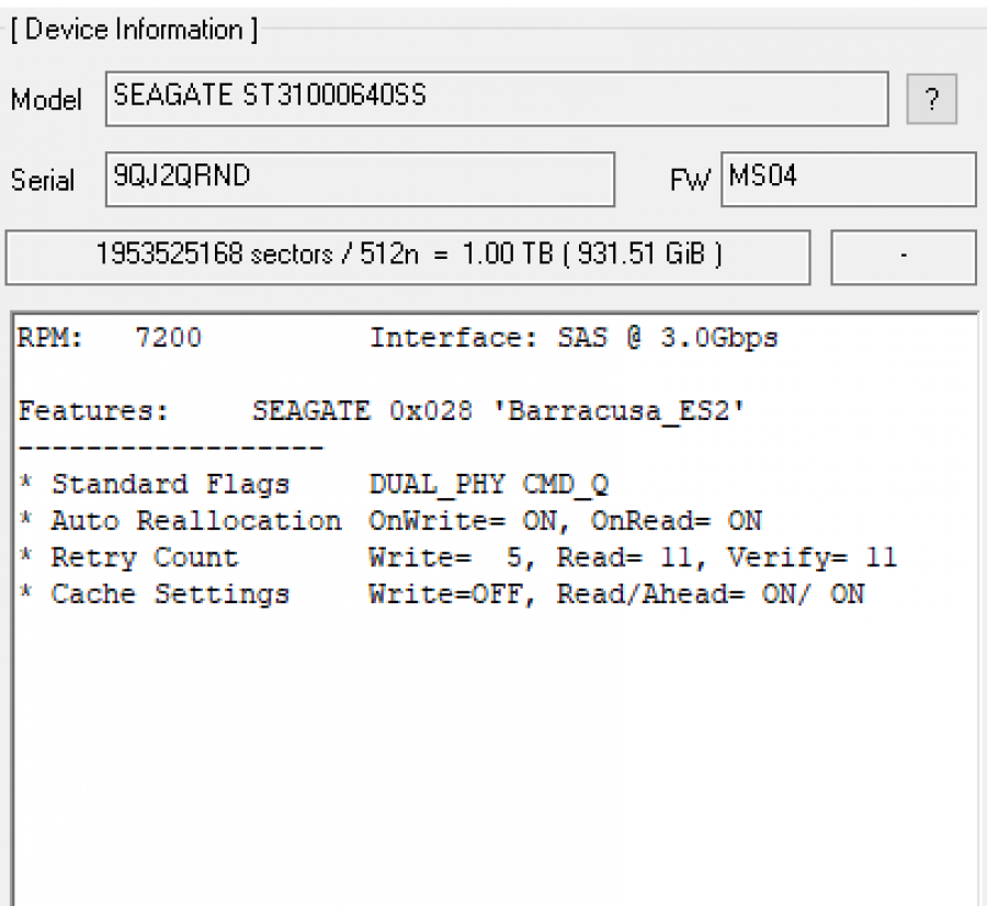 111-163-001 HDD 3.5" SAS DELL 0CP464 #4
