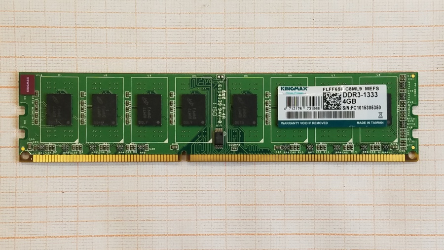111-165-001 DDR3 1333/1600 DIMM KINGMAX FLFF65F-C8ML9 #1