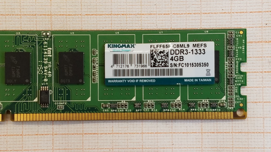 111-165-001 DDR3 1333/1600 DIMM KINGMAX FLFF65F-C8ML9 #2