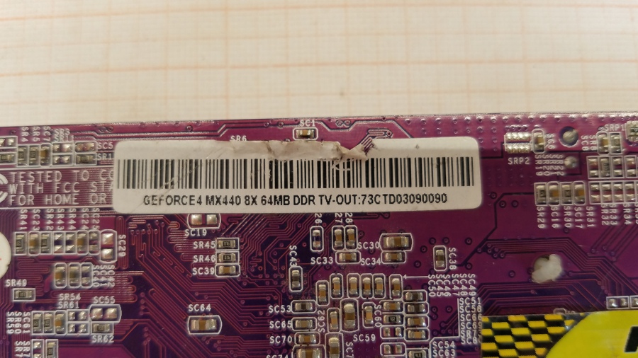 165-528-001 VGA NVIDIA GeForce4 MX440 #4