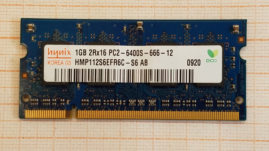 111-168-001 DDR2 SO-DIMM HYNIX HMP112S6EFR6C-S6 #1