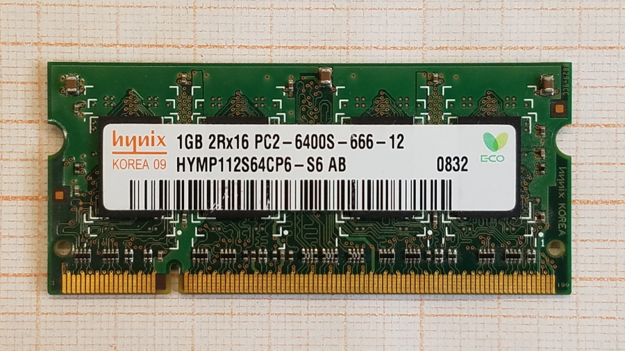111-170-001 DDR2 SO-DIMM HYNIX HYMP112S64CP6-S6 #1