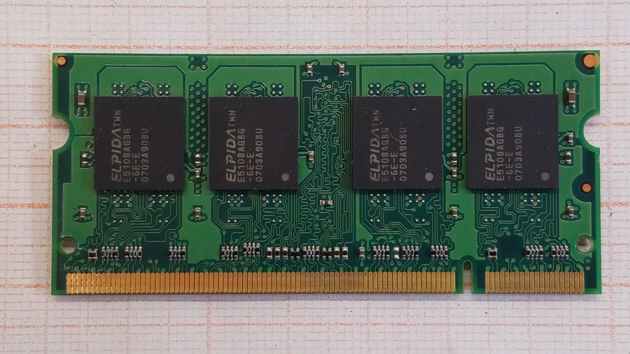 111-172-001 DDR2 SO-DIMM Elpida GU33512AJEPN612L4GG #2