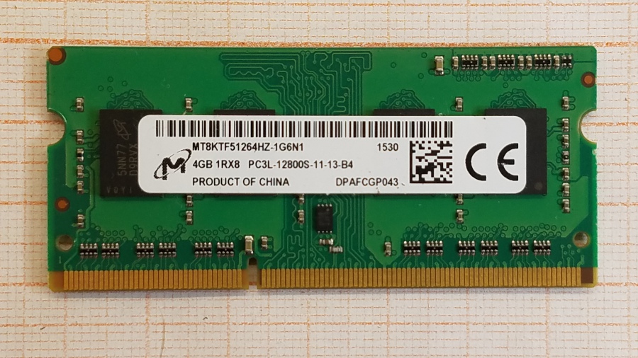 111-175-001 DDR3 SO-DIMM MICRON MT8KTF51264HZ-1G6N1 #1