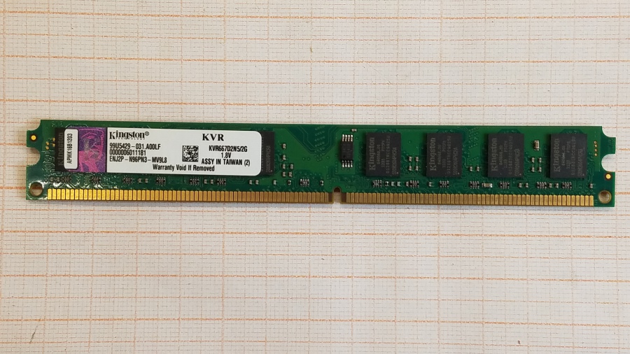 147-067-001 DDR2 DIMM KINGSTON KVR667D2N5/2G #1