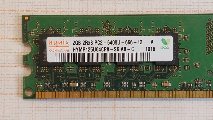 148-006-001 DDR2 DIMM HYNIX HYMP125U64CP8-S6 #2