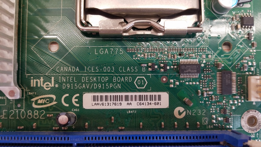 165-531-001 MB LGA 775 INTEL D915GAV / D915PGN #4