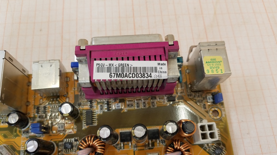 165-541-001 MB LGA 775 ASUS P5GV-MX #4