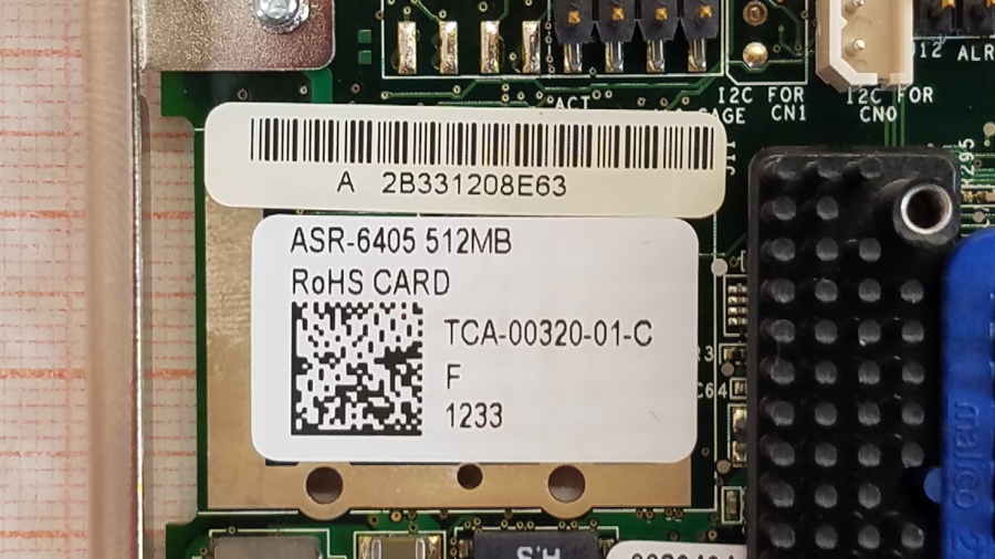 195-108-001 Контроллер PCI Adaptec ASR 6405 #3