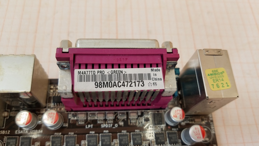 165-547-001 MB Socket AM3 ASUS M4A77TD Pro #4