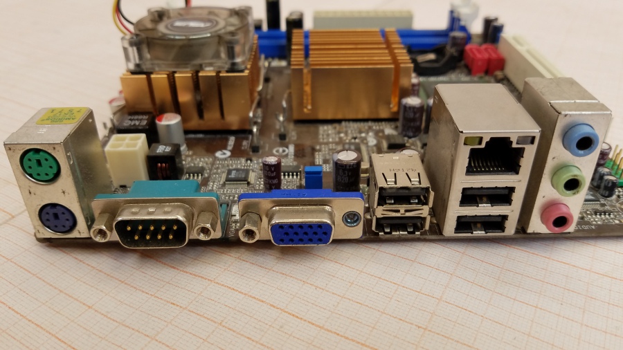 165-554-001 MB PBGA479 ASUS ITX-220 #4