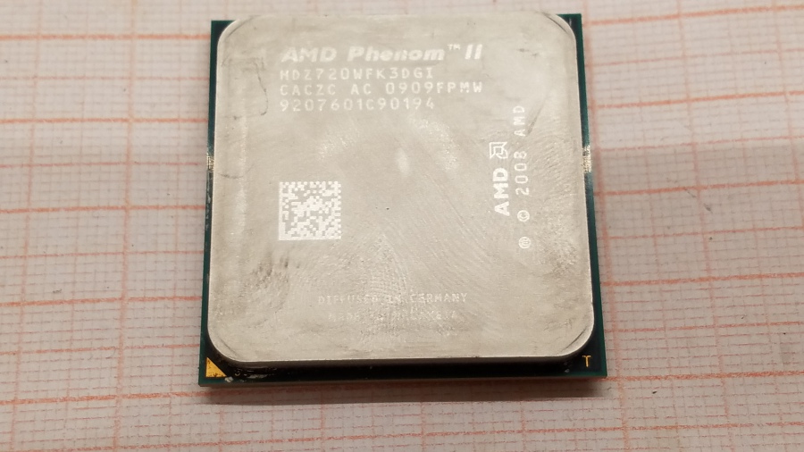 165-556-001 CPU Socket AM3 AMD Phenom II X3 720 #1