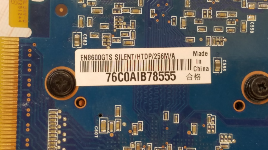 147-069-001 VGA PCI-E ASUS GeForce 8600 GTS #4