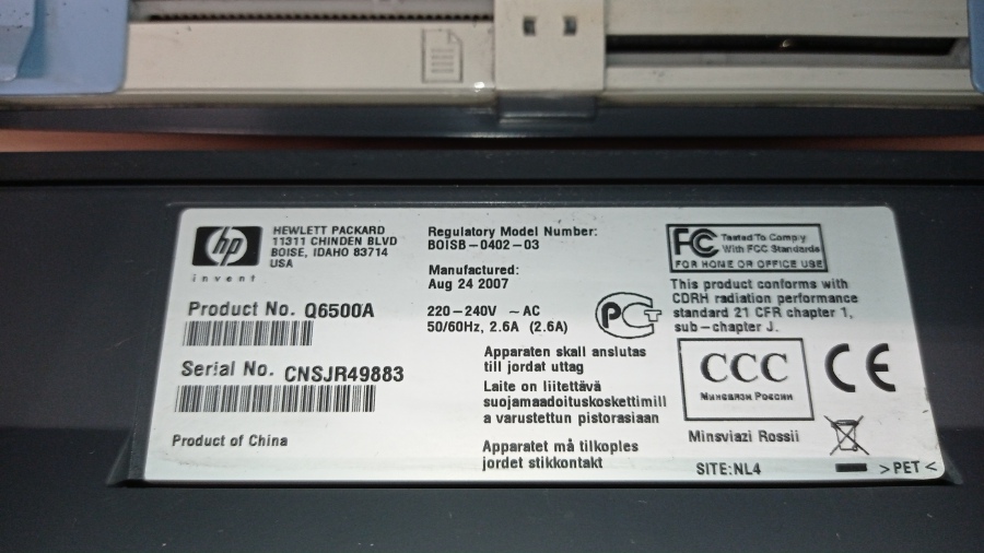 130-018-001 МФУ HP LaserJet 3390 #23