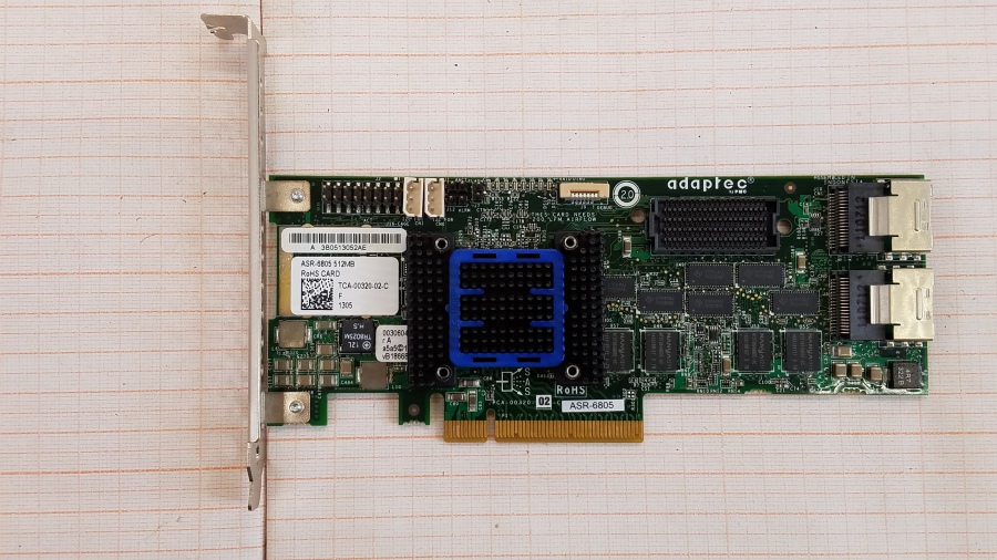 195-111-001 Контроллер PCI Adaptec ASR-6805 #2