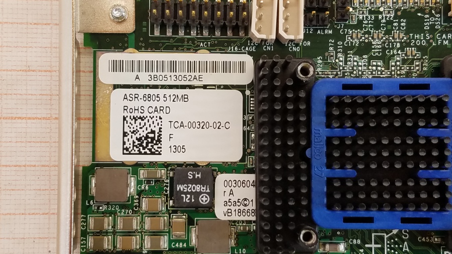 195-111-001 Контроллер PCI Adaptec ASR-6805 #3