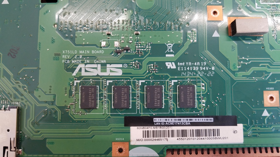 149-035-002 Ноутбук ASUS X751L #14