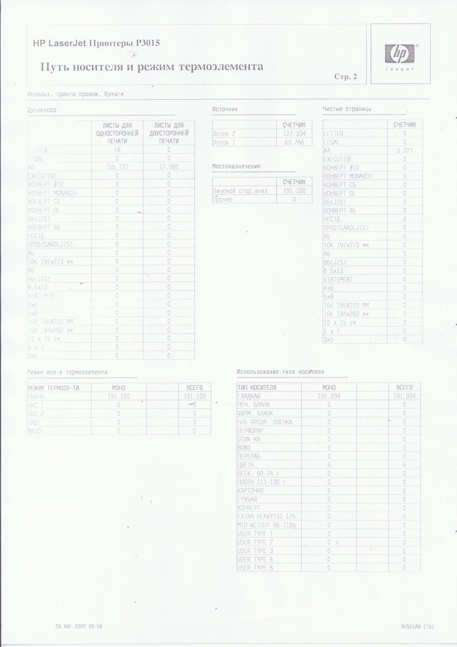 173-049-007 Принтер HP LaserJet P3015dn #27