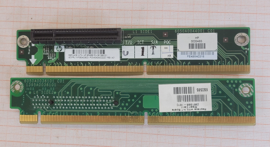 083-038-001 Райзер HP RISER PCI-E8x #3