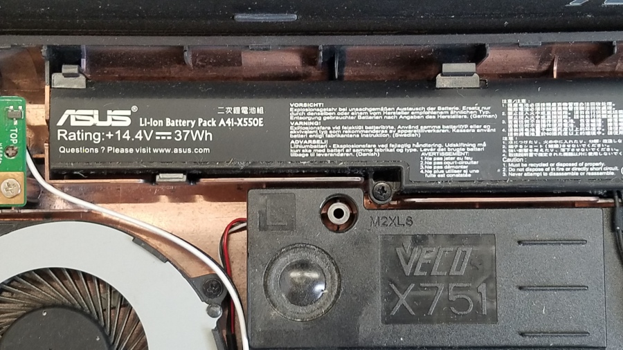 149-035-003 Ноутбук ASUS X751L #17