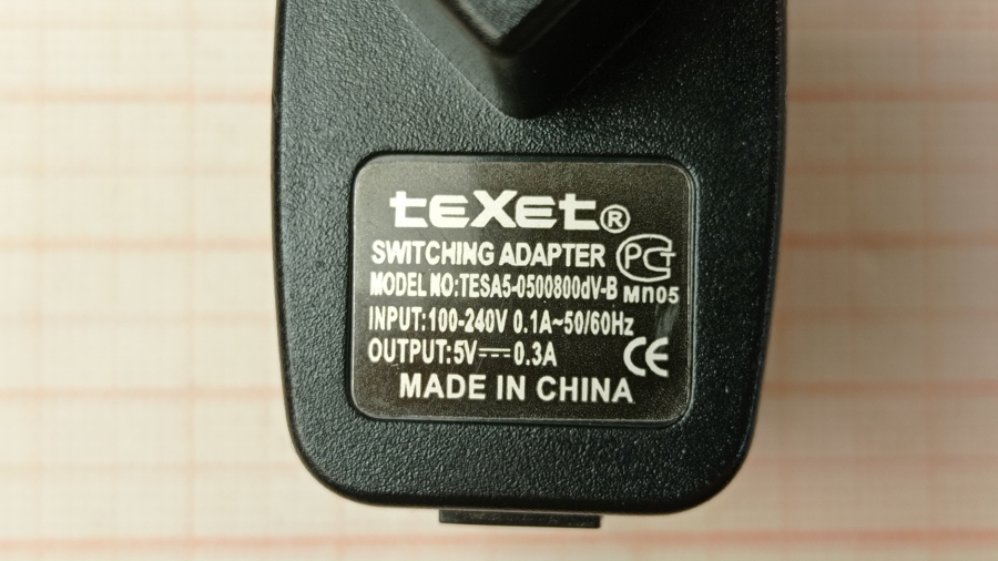 111-207-001 Блок питания (БП) TEXET TESA5-0500800DV-B #5