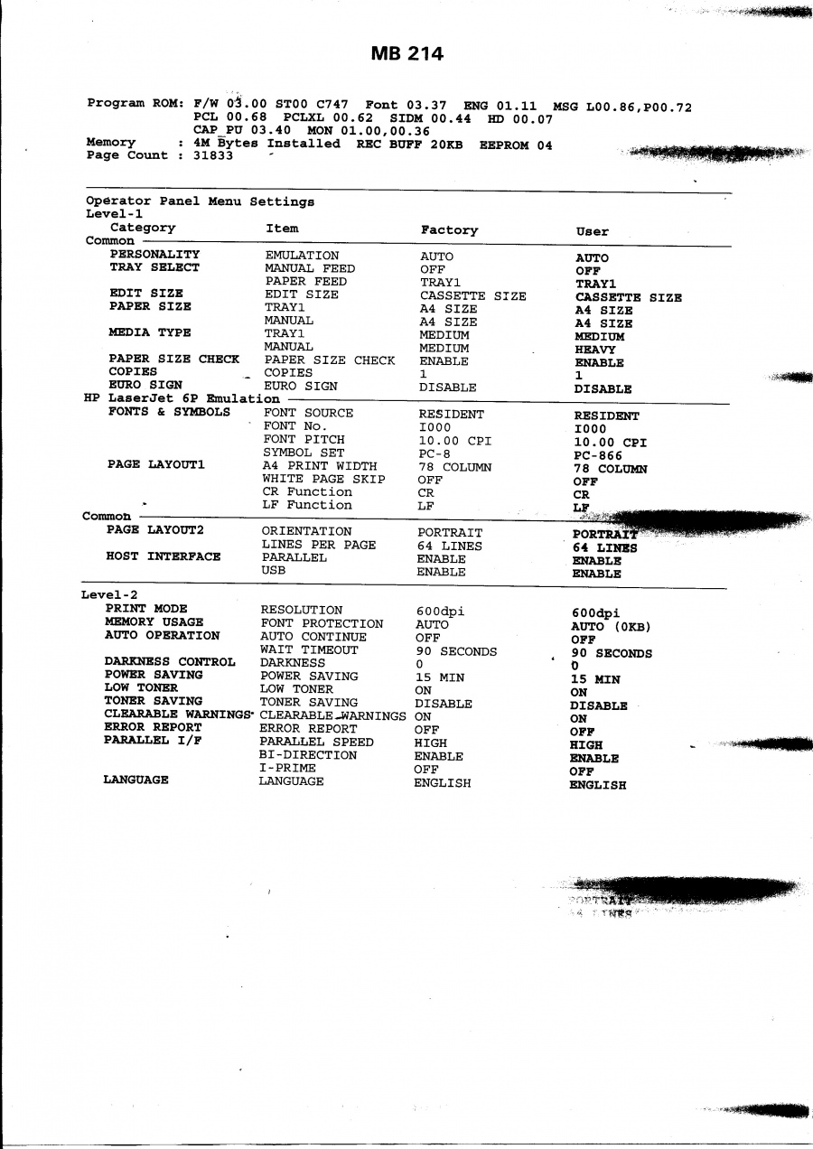 115-002-004 Принтер MB 214 #24