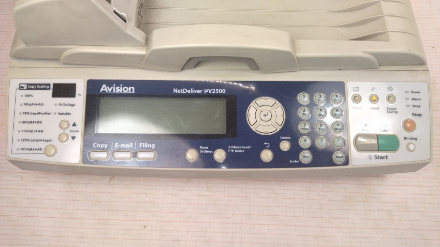 077-178-002 Сканеры Avision NetDeliver @V2500 #6