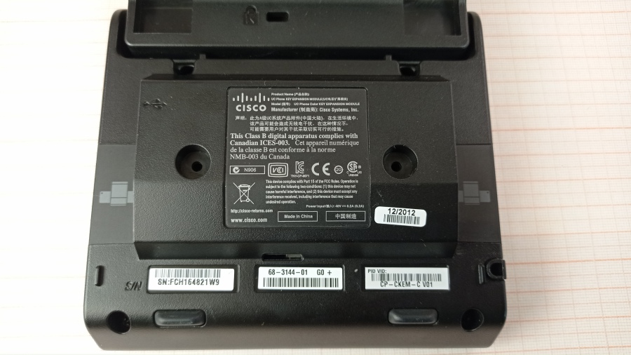 149-292-001 Модуль расширения к телефонам VoIP CISCO UC Phone Color KEY EXPANSION MODULE #16