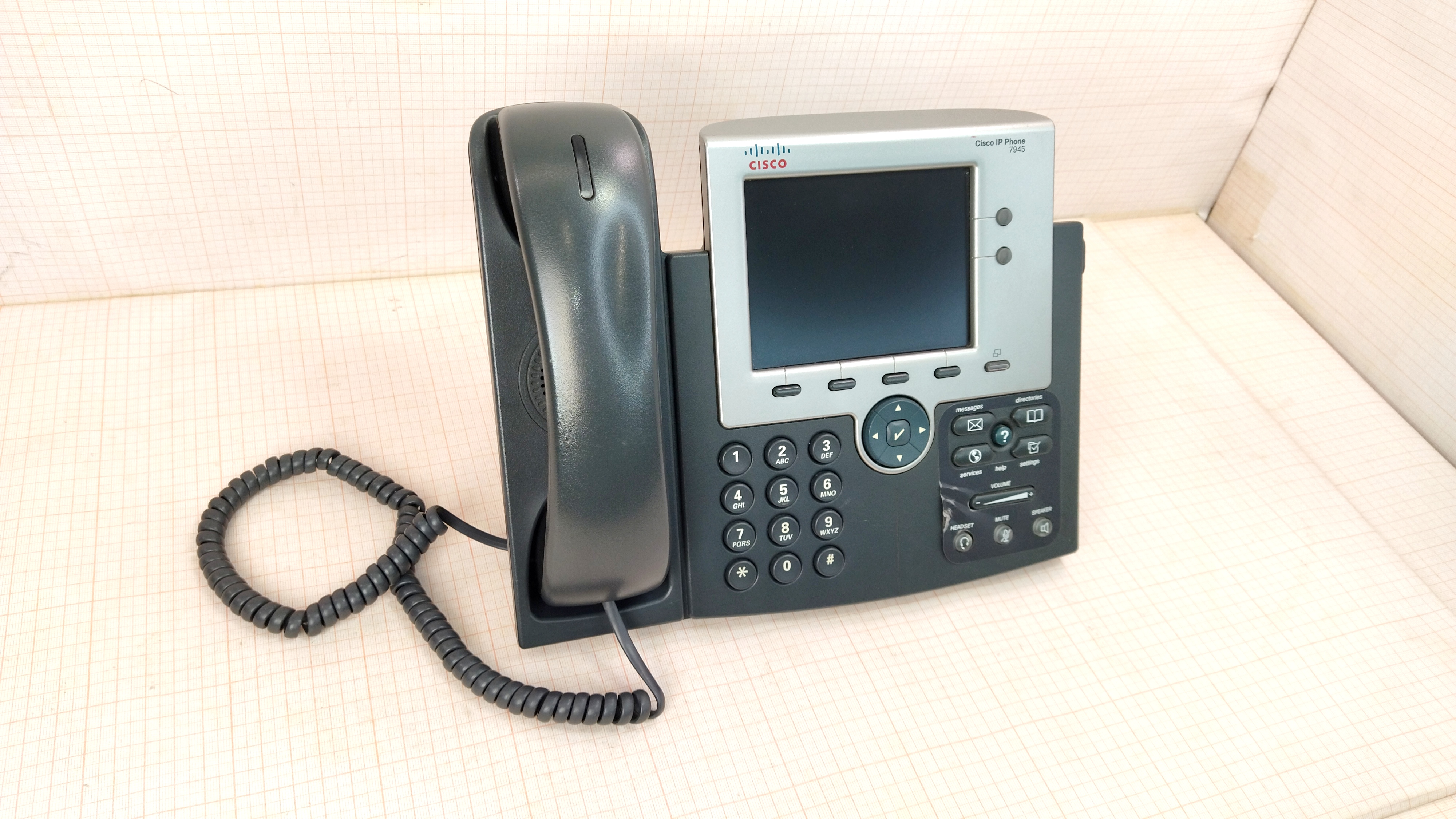 168-102-002 Телефон VoIP CISCO CP-7945G