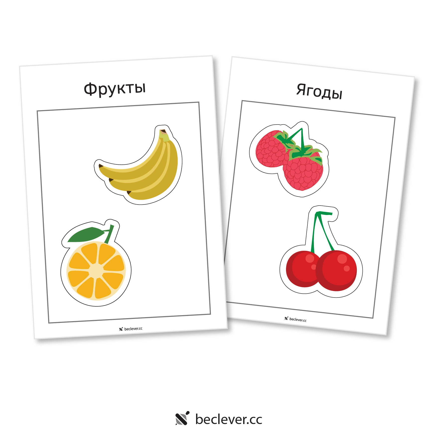 Сортировка: фрукты-ягоды