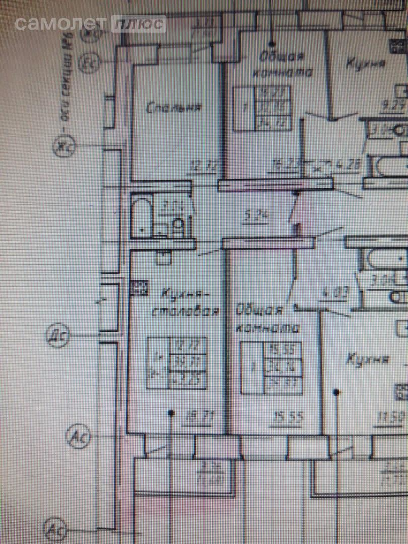 1-комнатная 43.3 м2 в ЖК undefined корпус undefined этаж 1