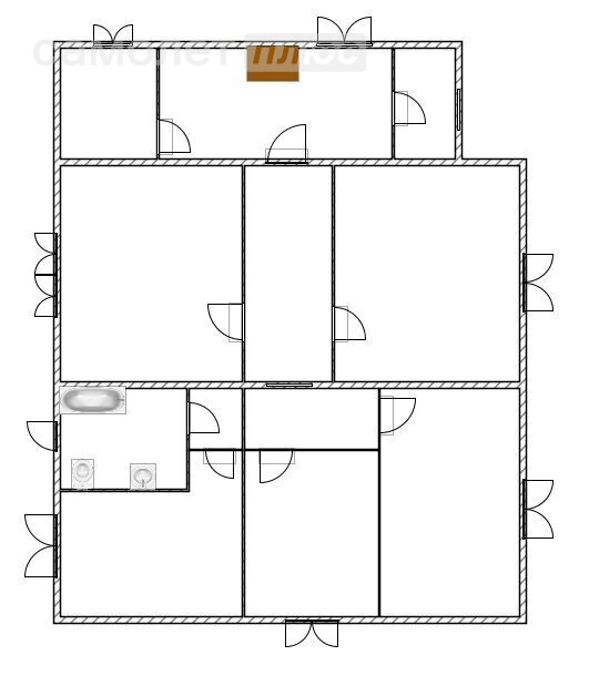 5-комнатная 185 м2 в ЖК undefined корпус undefined этаж null