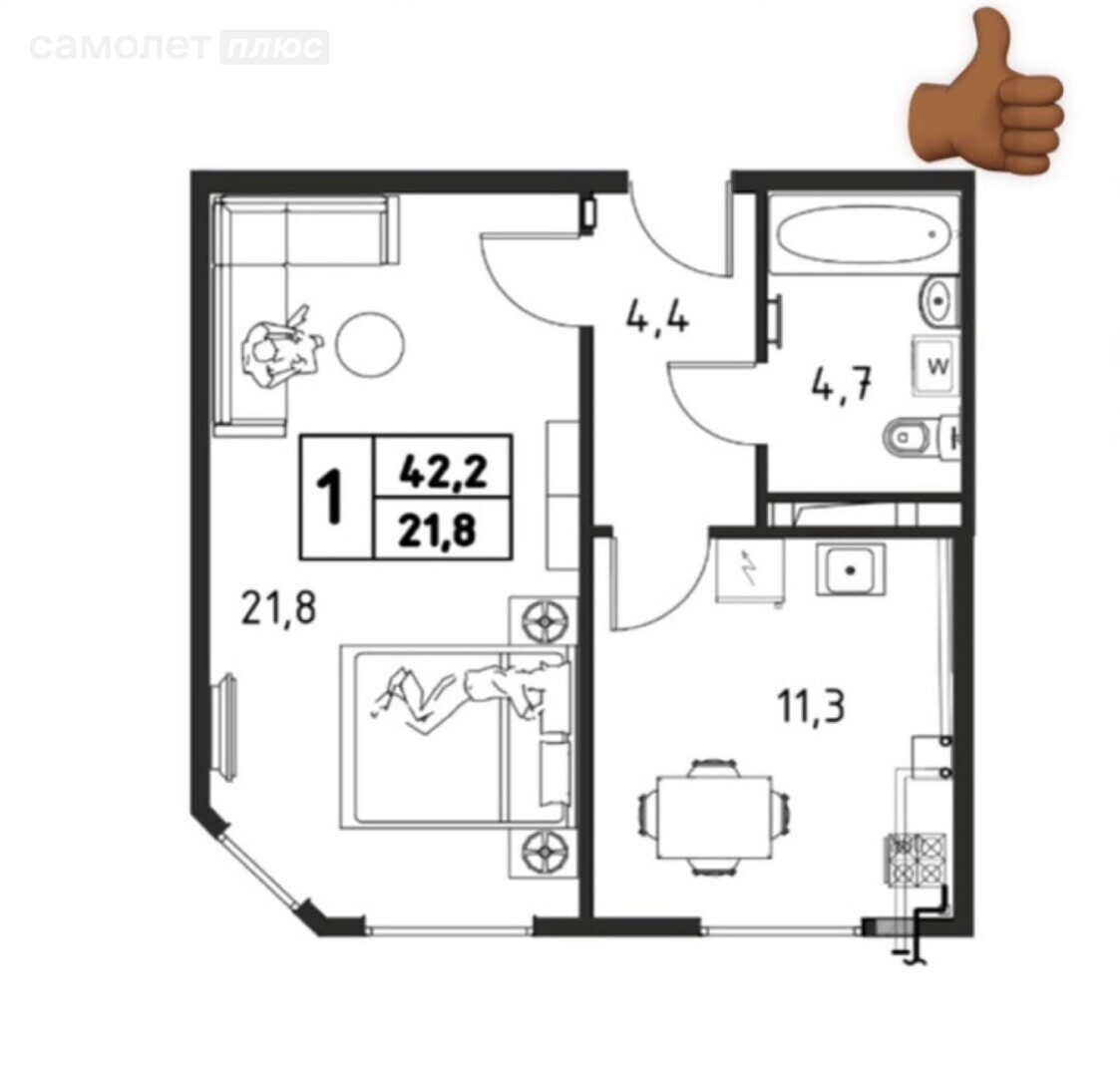 Купить квартиру в Волгограде: вторичка и новостройки | Самолет Плюс