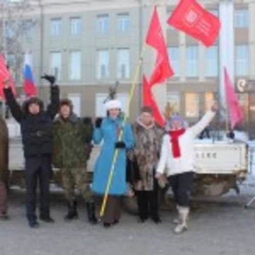 В честь дня рождения Сталина в Иркутске прошёл митинг  «За возрождение Величия нашей Родины»