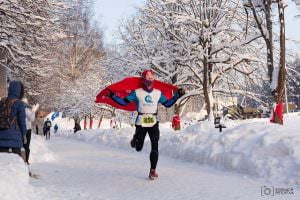 Руководитель Одинцовского отделения ПВО принял участие  50-м международном зимнем марафоне "Дорога жизни"