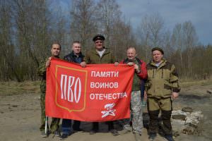 Участники движения ПВО привели в порядок места сражений ВОВ